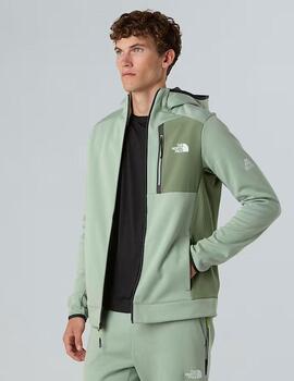 Sudadera  The North Face Mountain Athetics Verde Hombre