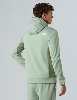 Sudadera  The North Face Mountain Athetics Verde Hombre