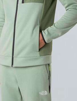 Sudadera  The North Face Mountain Athetics Verde Hombre