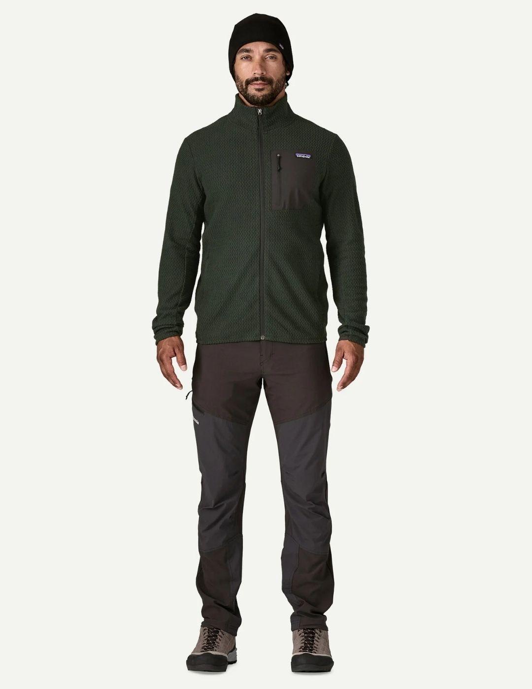 Chaqueta Polar R1 Air Jkt verde  Hombre