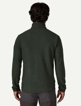 Chaqueta Polar R1 Air Jkt verde  Hombre