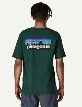 Camiseta Patagonia M´s P-6 Logo Blanca Unisex