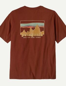 Camiseta Patagonia 73 Skyline Organic Hombre
