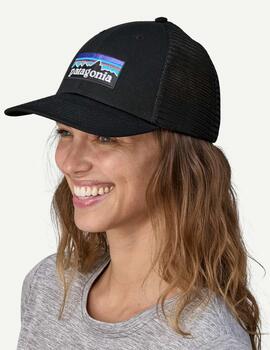 Gorra Patagonia P-6 Logo LoPro  Negra unisex