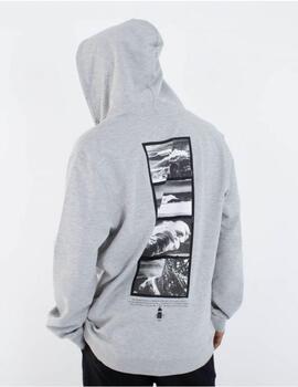 Sudadera Nazaré Zip Gris Hombre