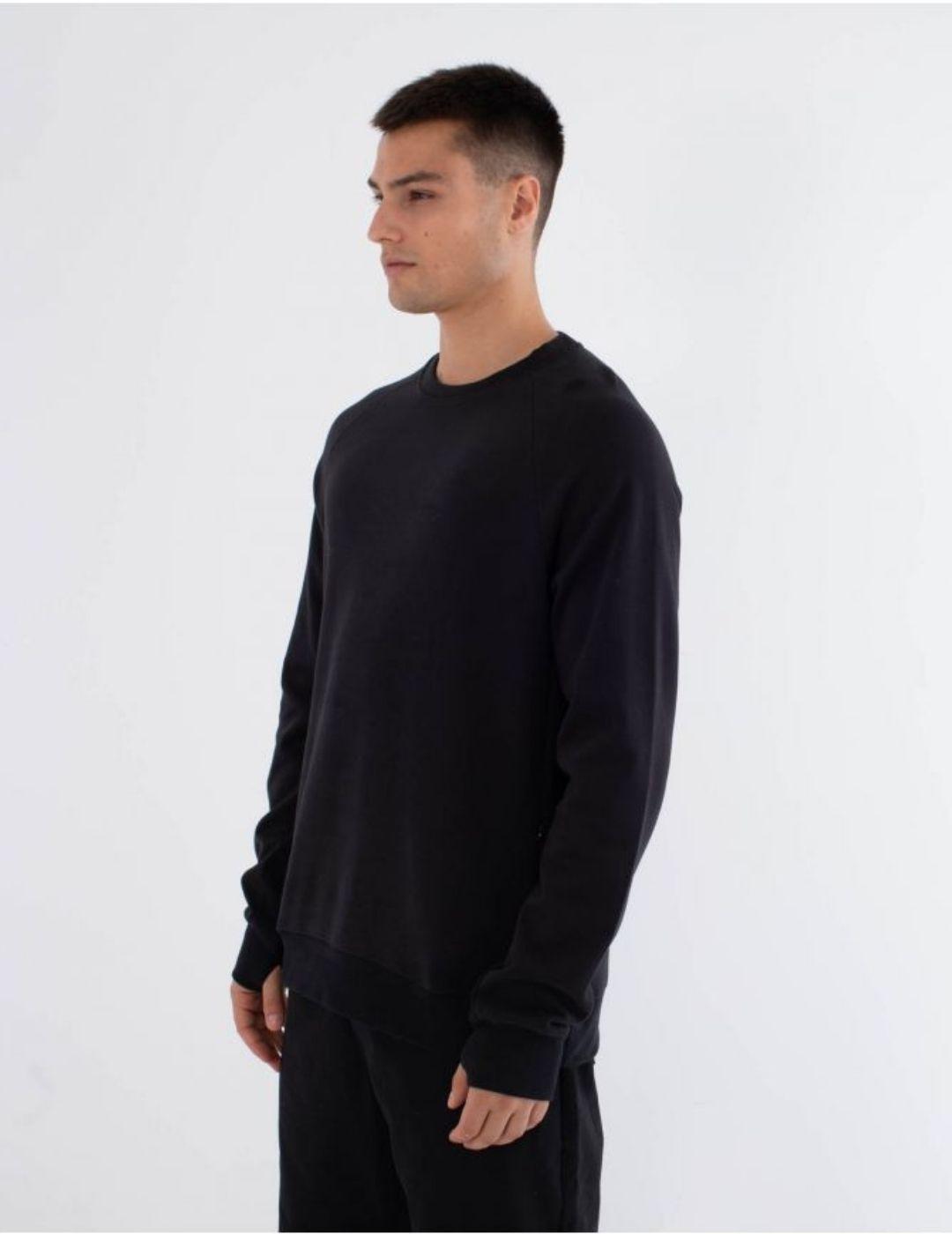 Sudadera Hurley Negra Low Tide Hombre