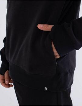 Sudadera Hurley Negra Low Tide Hombre