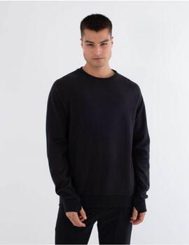 Sudadera Hurley Negra Low Tide Hombre