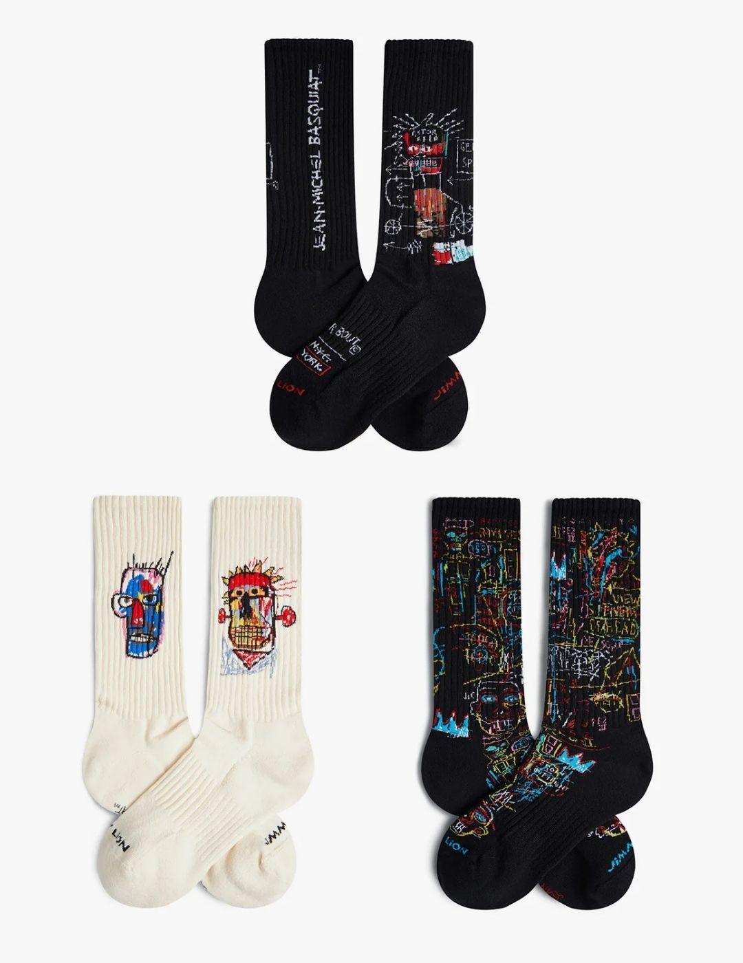 Calcetines Pack-3 Athletic Basquiat II Unisex