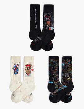 Calcetines Pack-3 Athletic Basquiat II Unisex