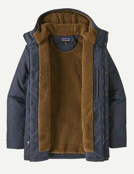 Parka Patagonia Isthmus Negro Hombre