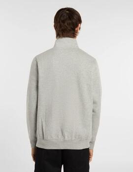 Sudadera Dickies Oakport Quarter Zip Gris Hombre