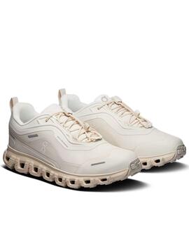 Zapatilla On Cloud 6 Geo Waterproof Beige Mujer