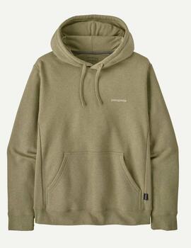 Sudadera Patagonia Boardshort Logo Uprisal Verde Hombre