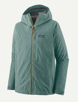 Parka Patagonia Boulder Fork Rain Celeste Hombre