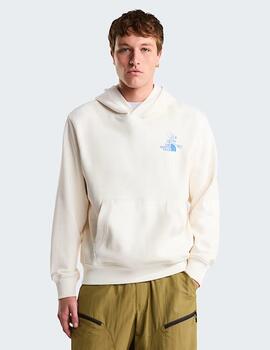 Sudadera The North Face Mountain Celebration Beige Unisex