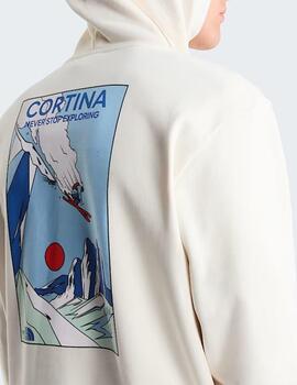 Sudadera The North Face Mountain Celebration Beige Unisex