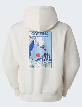 Sudadera The North Face Mountain Celebration Beige Unisex