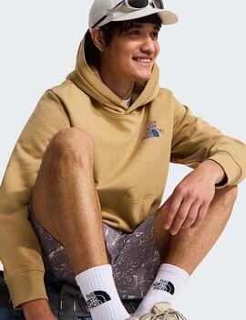 Sudadera The North Face Mountain Celebration Tostado Unisex