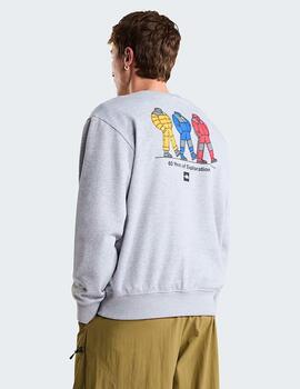 Sudadera The North Face Celebration Relaxed Gris Unisex