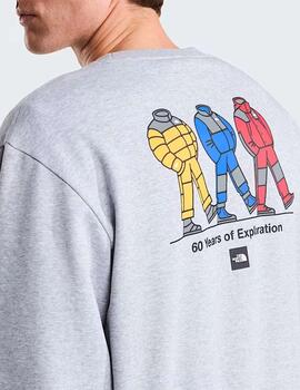 Sudadera The North Face Celebration Relaxed Gris Unisex