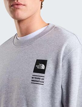 Sudadera The North Face Celebration Relaxed Gris Unisex