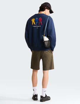 Sudadera The North Face Celebration Relaxed Marino Unisex