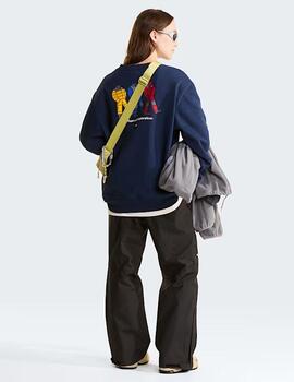 Sudadera The North Face Celebration Relaxed Marino Unisex