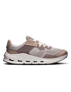 Zapatilla On Cloudnova Rift Beige Hombre