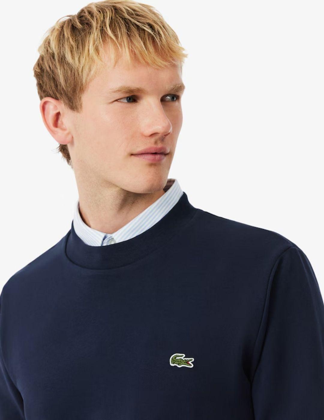 Sudadera Lacoste C/Redondo Marino Hombre