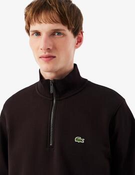 Sudadera Lacoste de cuello alto con cremallera Hombre