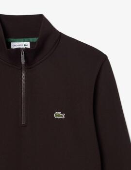 Sudadera Lacoste de cuello alto con cremallera Hombre