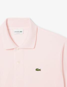 Polo Lacoste Cuello Canale m/c Rosa Hombre
