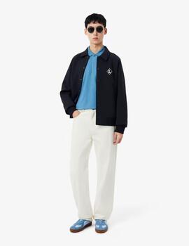 Polo Lacoste Cuello Canale m/c Azul Hombre