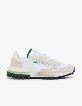 Zapatillas Lacoste Elite Active Blanca Verde  hombre