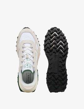 Zapatillas Lacoste Elite Active Blanca Verde  hombre