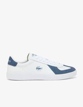 Zapatillas Lacoste Baseshot Pro Blanca/Azul hombre