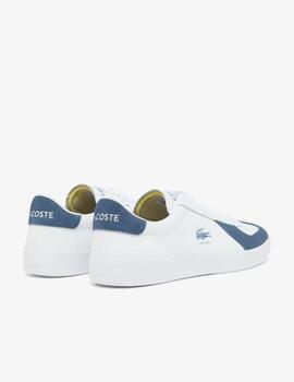 Zapatillas Lacoste Baseshot Pro Blanca/Azul hombre