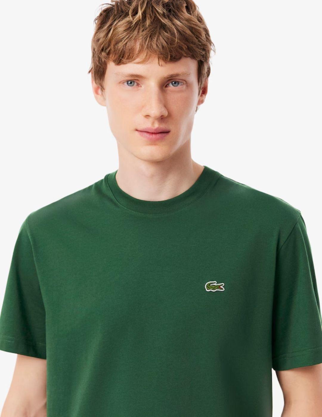 Camiseta Lacoste Verde Hombre