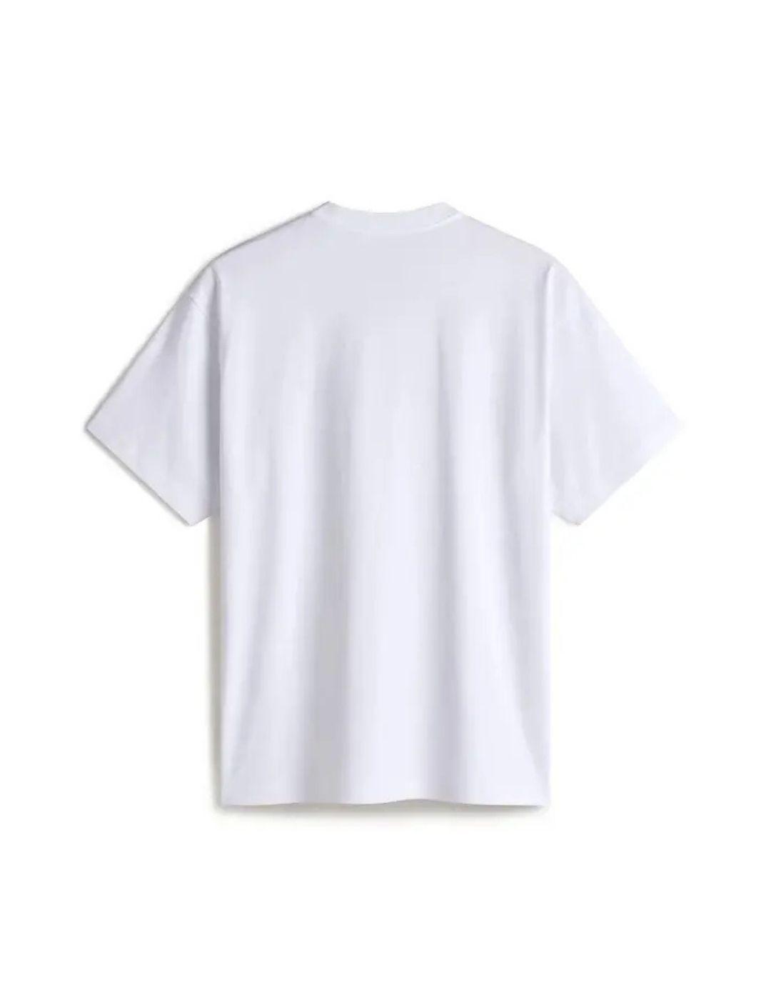 Camiseta Vans Blanca Loose Chest II Hombre