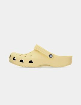 Zueco Crocs Classic U Amarillo Palo Mujer