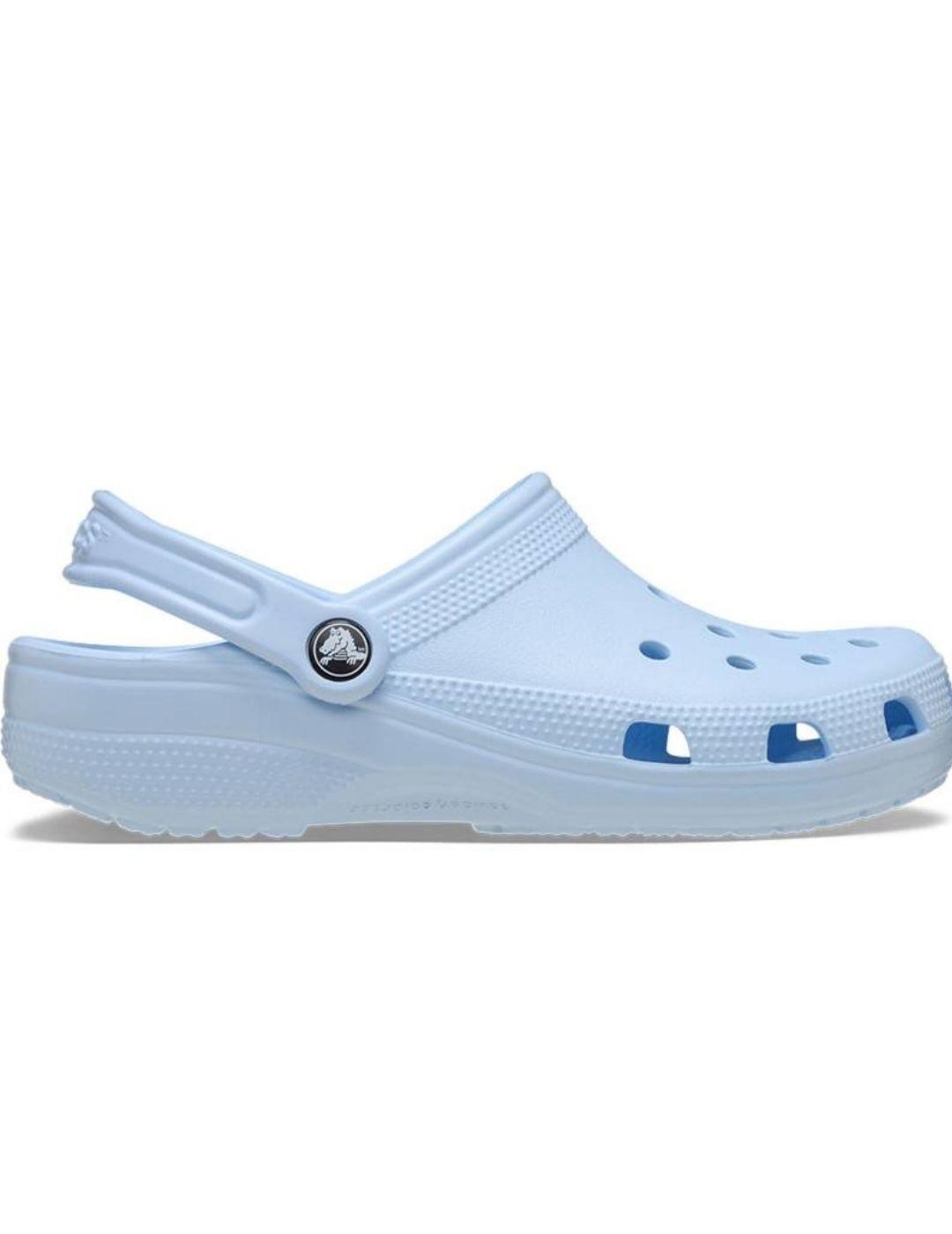 Zueco Crocs Classic U Azul Mujer
