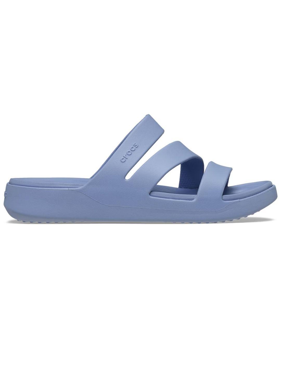 Sandalia Crocs Getaway Strappy Azul Mujer
