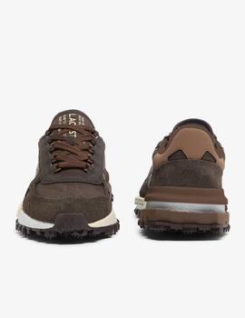 Zapatillas Lacoste Elite Active  Marrón  hombre