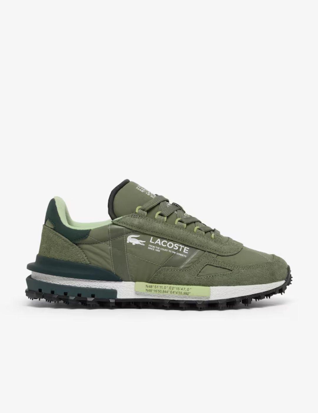 Zapatillas Lacoste Elite Active Verde hombre