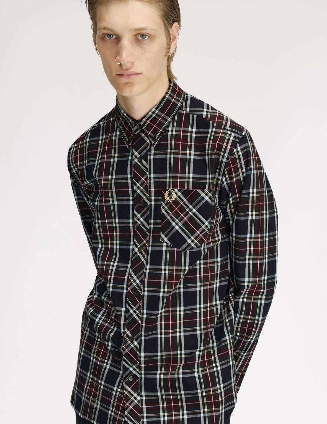 Camisa Fred Perry Classic Tartan Hombre