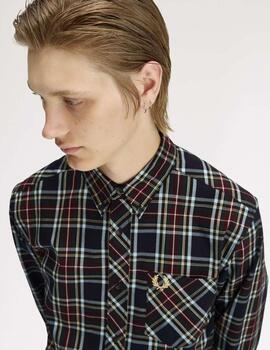 Camisa Fred Perry Classic Tartan Hombre