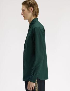 Camisa Fred Perry Oxford Verde Hombre