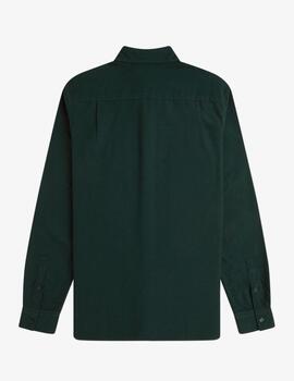 Camisa Fred Perry Oxford Verde Hombre