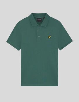 Polo Lyle & Scott  Plain Verde Hombre